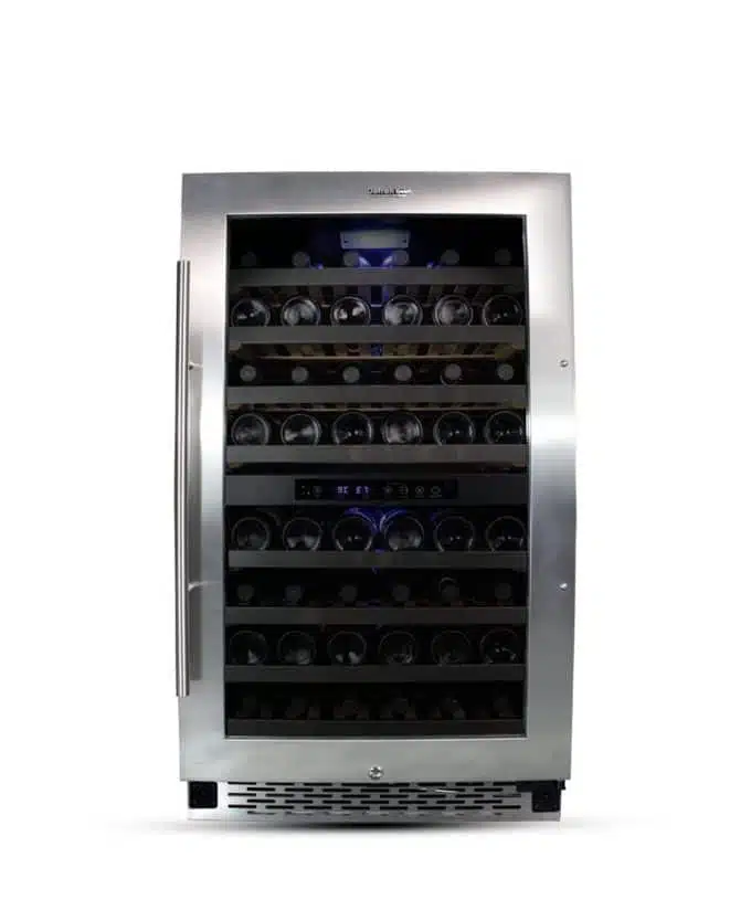 Weinkühlschrank 78 Flaschen Einbauversion und freistehend