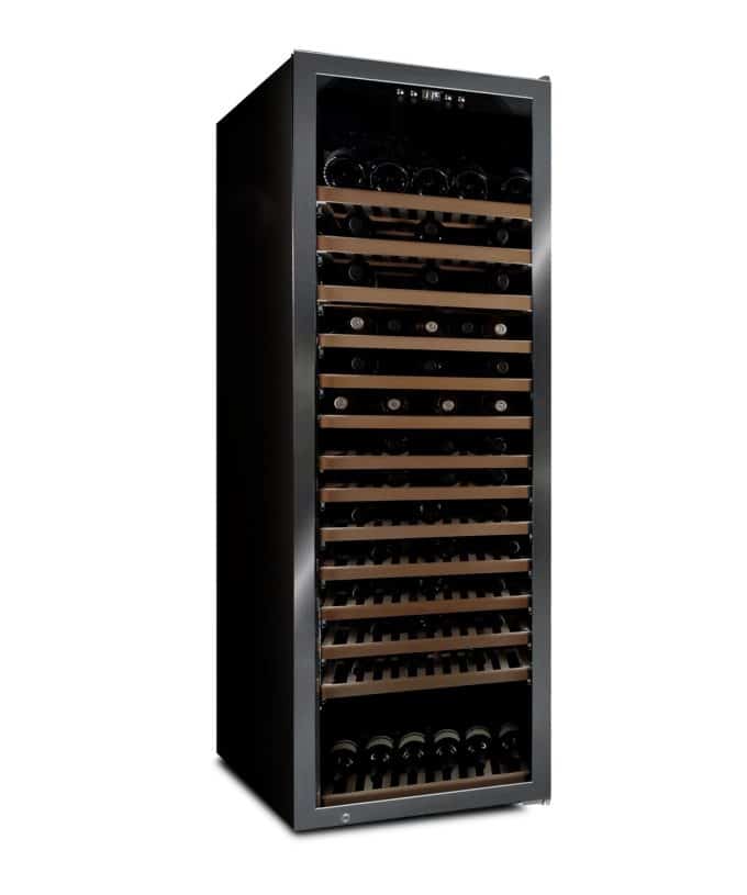 Professional Wine Cooler 160 bottles, dark