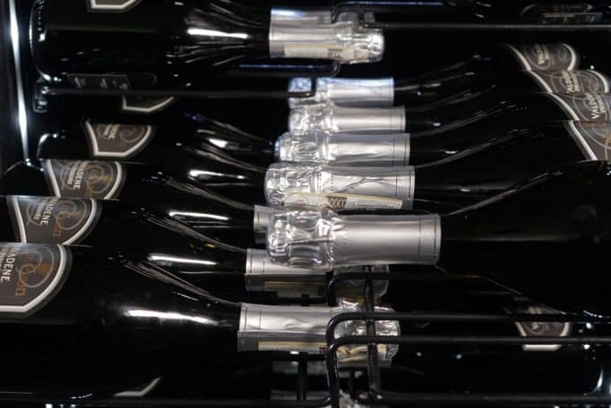 Wine Cooler 143 Burgundy bottles