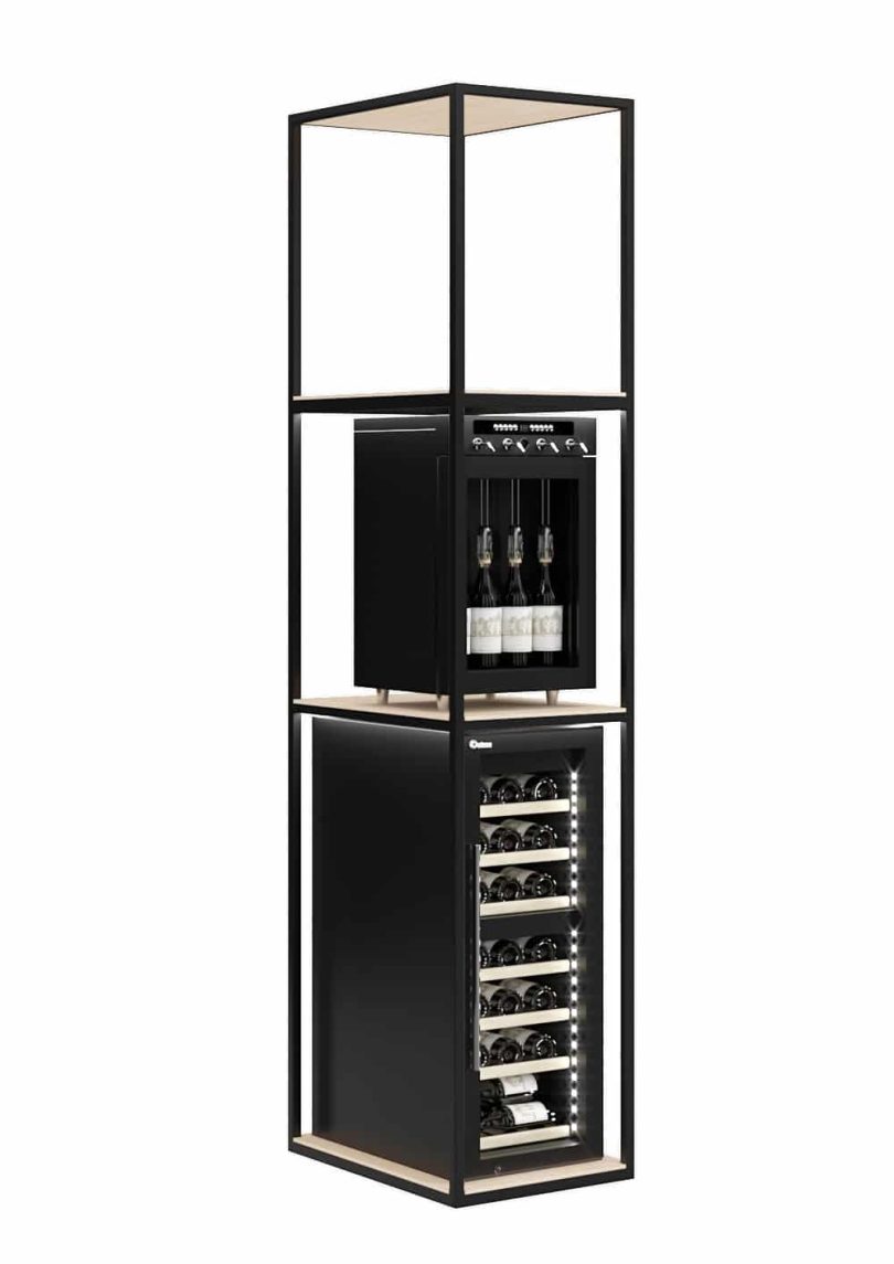 Custom shelving unit for Wine Coolers