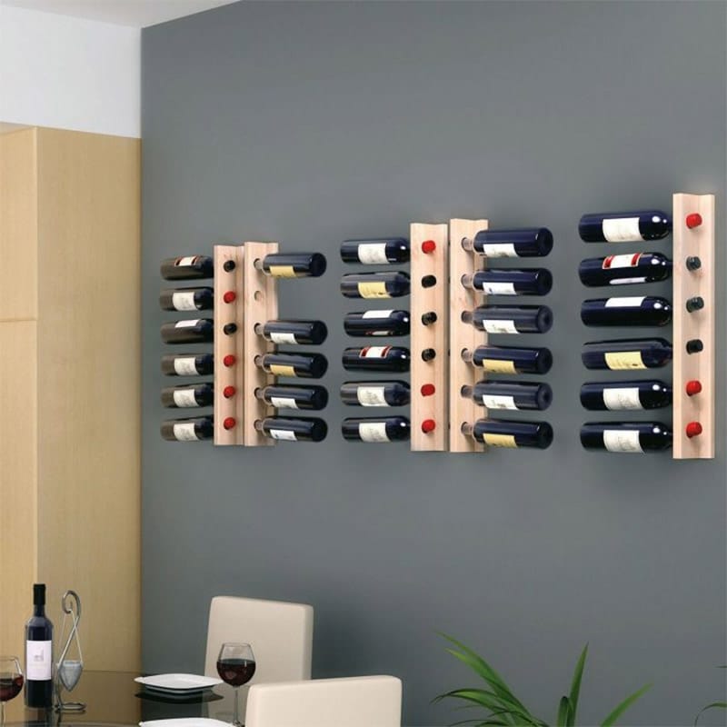 Tutti i migliori consigli per scegliere il portavino da parete se sei un wine lover